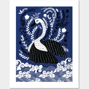 Swan Posters and Art